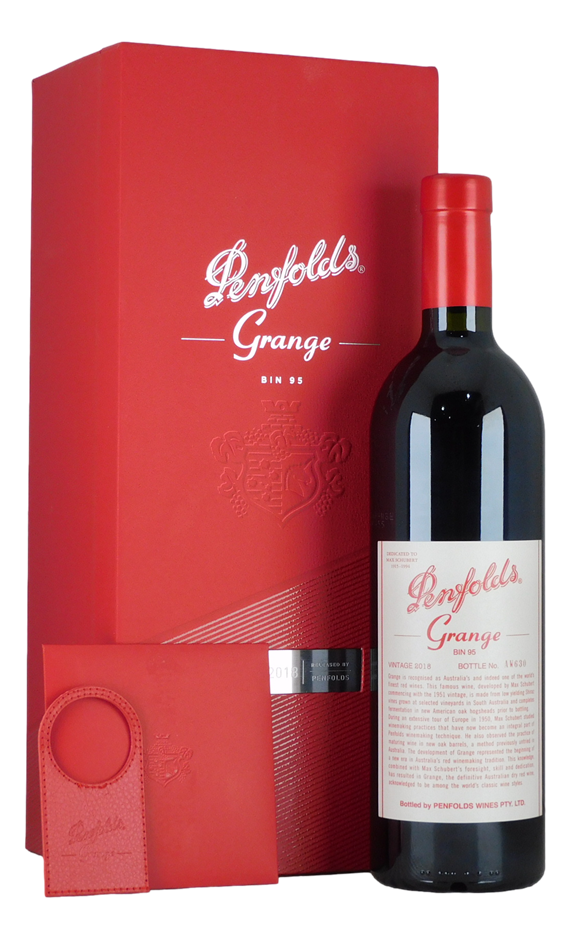 Penfolds Bin 95 Grange 2018 (1x 750mL), SA.