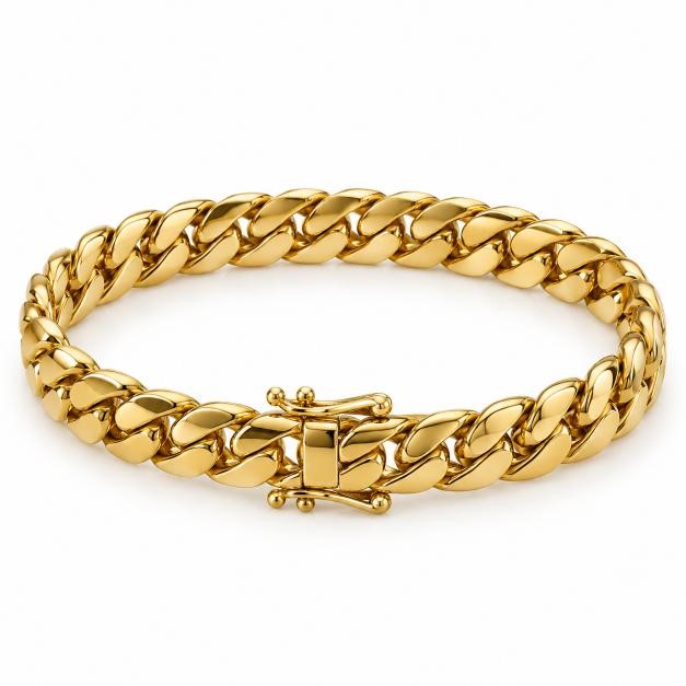 Jewelz Merchants Black Friday Special – Gold-Plated Cuban Bracelet