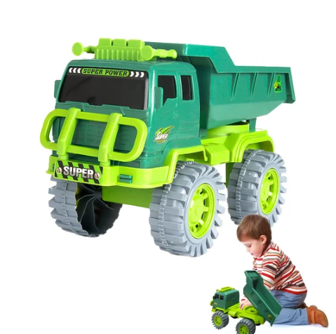 Kids Engineering Dump Truck Toy (Green)