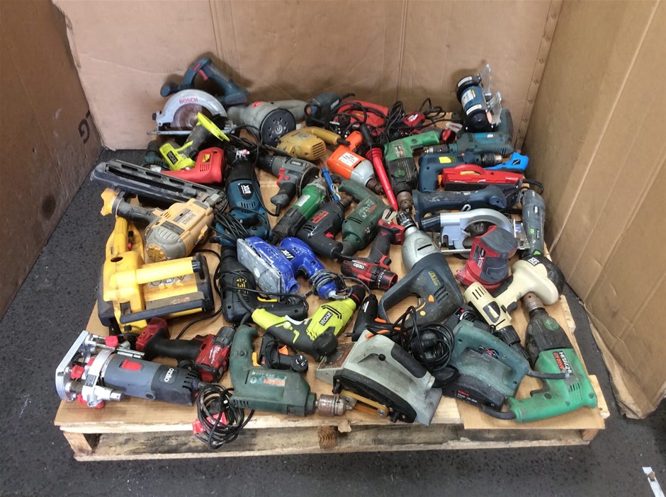 Bosch / Ozito / Ryobi / Assorted Brands Corded & Cordless Power Tools