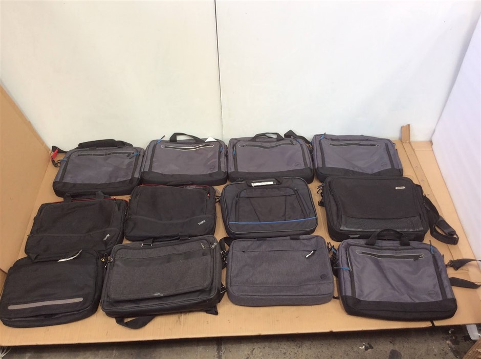 Assorted Brands Laptop Carry Bags (Lot of 12)