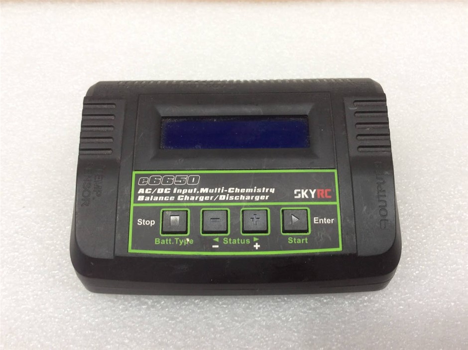 SkyRC e6650 AC/DC Multi-Chemistry Balance Battery Charger/Discharger