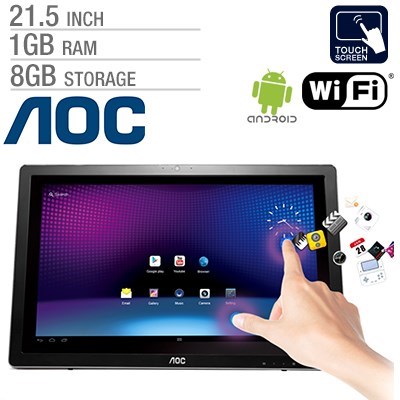 AOC A2272PWHT 21.5'' mySmart All-in-One 