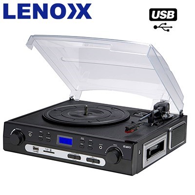 Lenoxx 3-Speed Turntable - Multifunction