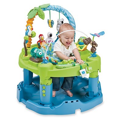 Triple Fun Animal Planet Exersaucer