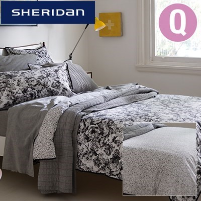 Sheridan Queen Quilt Cover Set: Xanthe