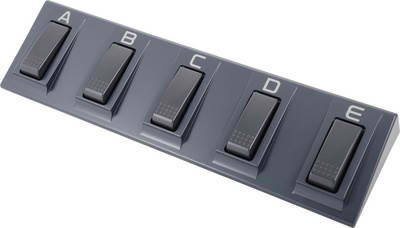 Korg EC-5 Five Way Footswitch Pedal Foot