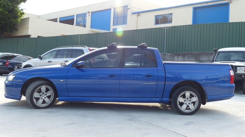2005 Holden Crewman VZ Storm V6 Dual Cab Ute Auction (00015009955) Grays Australia
