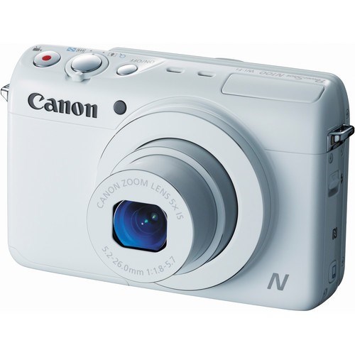 Canon PowerShot N100 Digital Camera Whit
