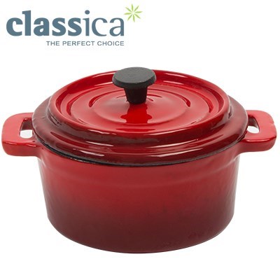Classica 10cm Round Cast Iron Mini Casse