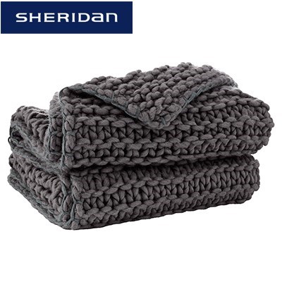 Sheridan knitted throw sale