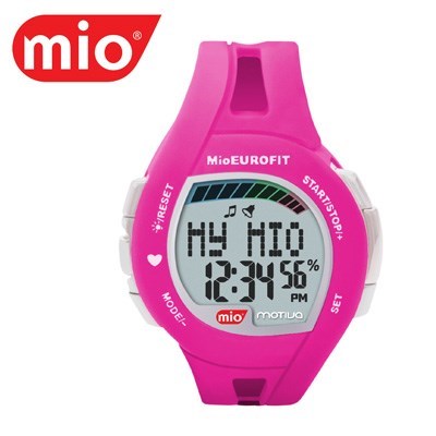 MIO Motiva Pink EKG Heart Rate Monitor W
