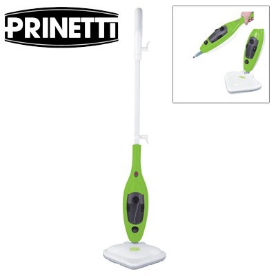 Prinetti 10-in-1 Steam Mop - Green/White