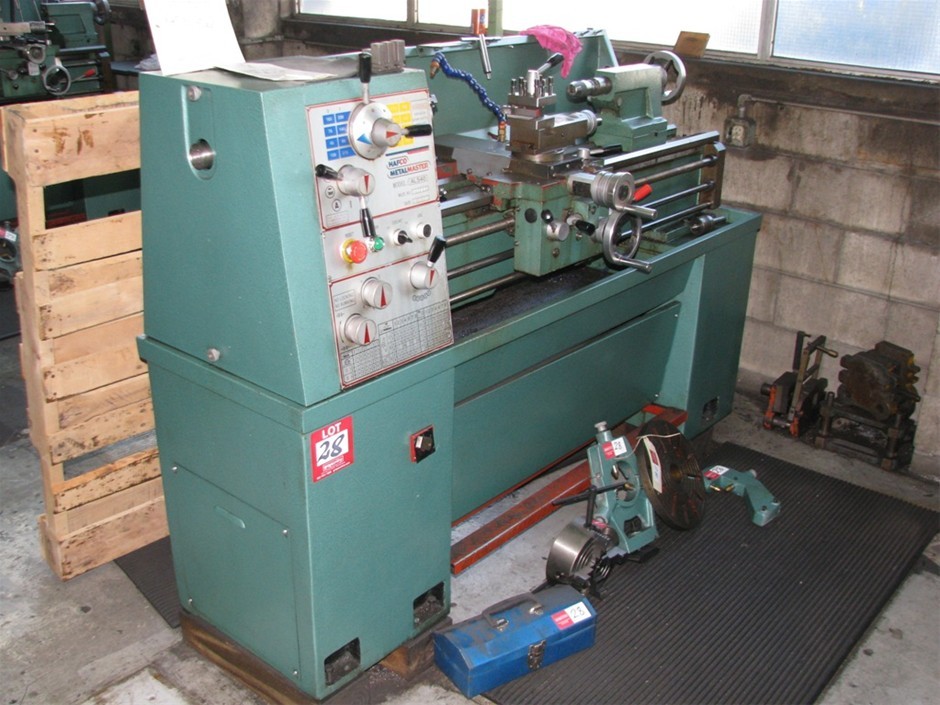Centre lathe Hafco Metal Master model AL540 S/No. 1171, Mfd. 7/2002, appr Auction (0028