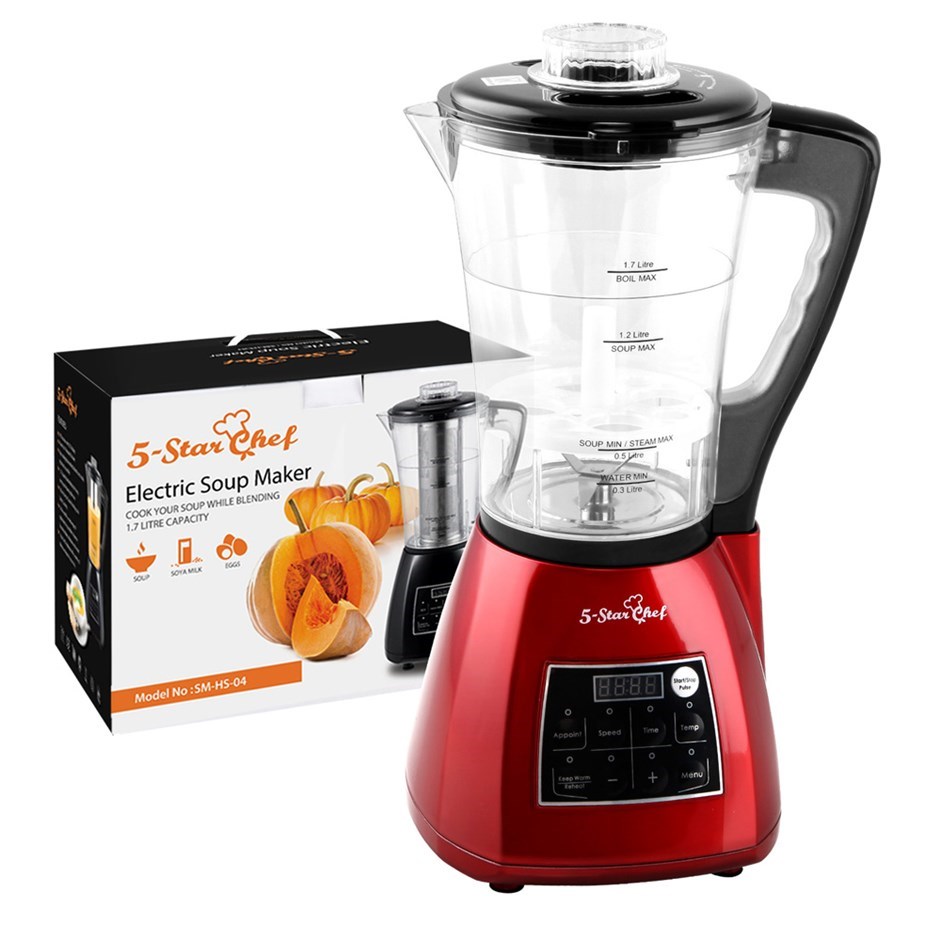 5 Star Chef Fully Digital Soup Maker Ble