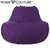 Home Couture The LAZY Lounge Bag - Violet Crumble