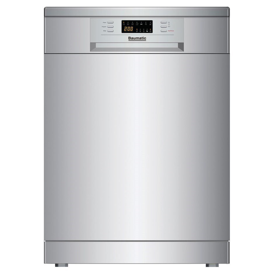 Baumatic 60cm Stainless Steel Freestanding Dishwasher (BDW66S) Auction