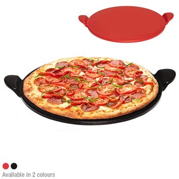 Al Dente Glazed Ceramic Pizza Stone - Re