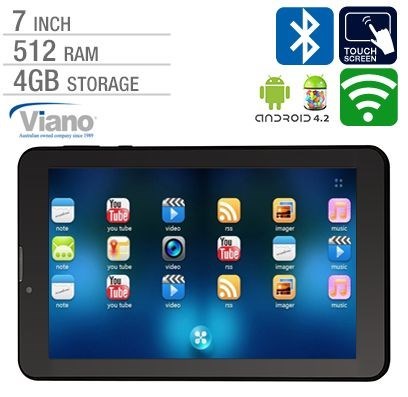 Viano 7'' Dual Core Android 3G Tablet w 