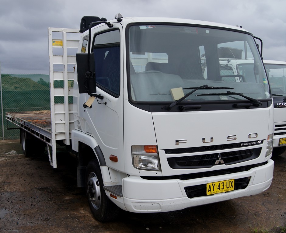 10/2008 Mitsubishi Fuso FK600 Table Top Truck (Type A Asset) Auction