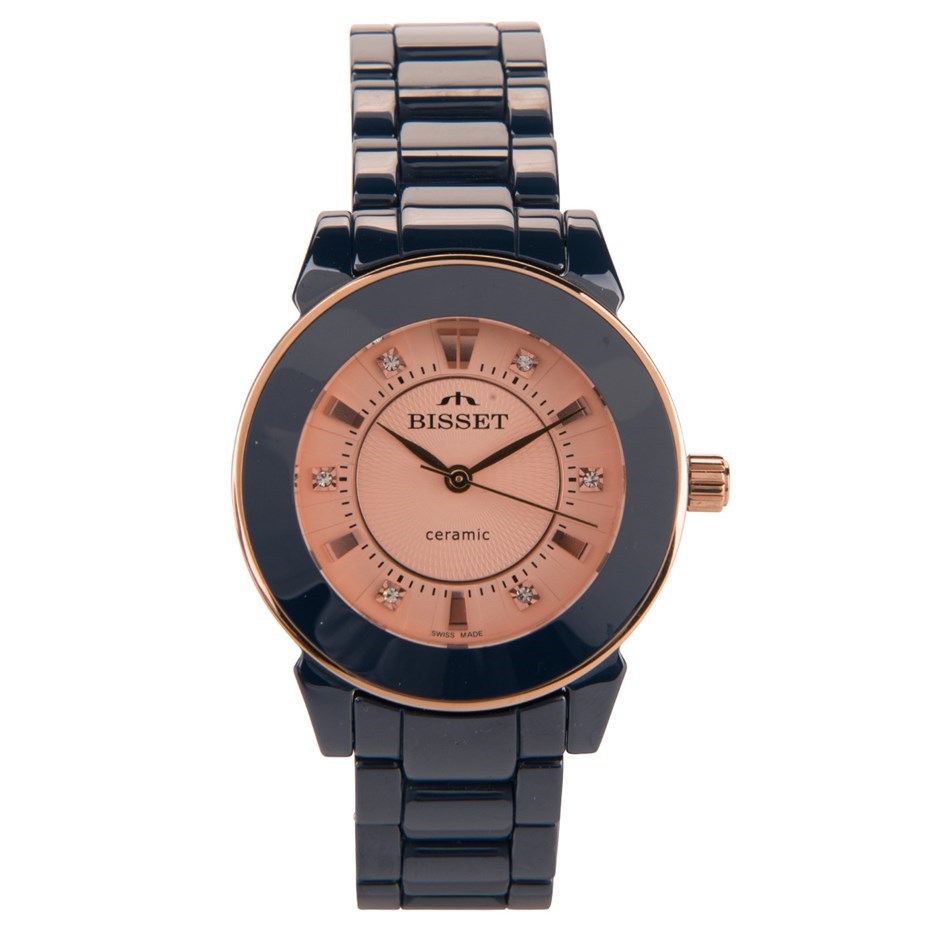 Bisset Swiss Made Ladies Night Sky Rose 