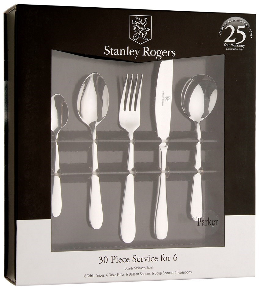 Stanley Rogers 30 Piece Cutlery Set - Pa