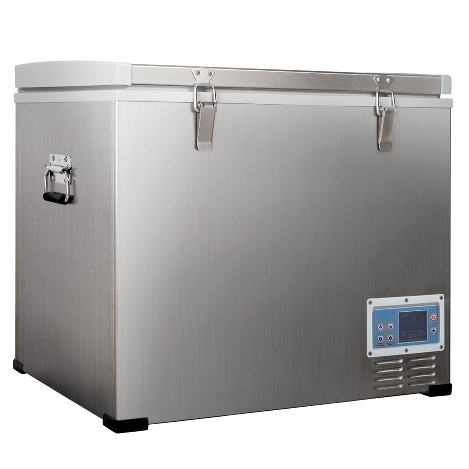 Portable Cooler Fridge Freezer Silver 60