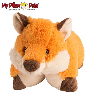 Pillow Pets Fuzzy Fox Plush 2-in-1 Toy