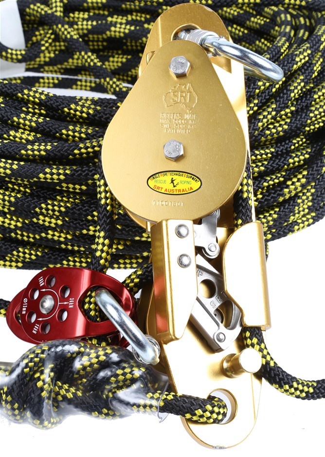 BSAFE Rope Rescue System SRT Riggers Mate Pulley, 70M x 11 Kermantle