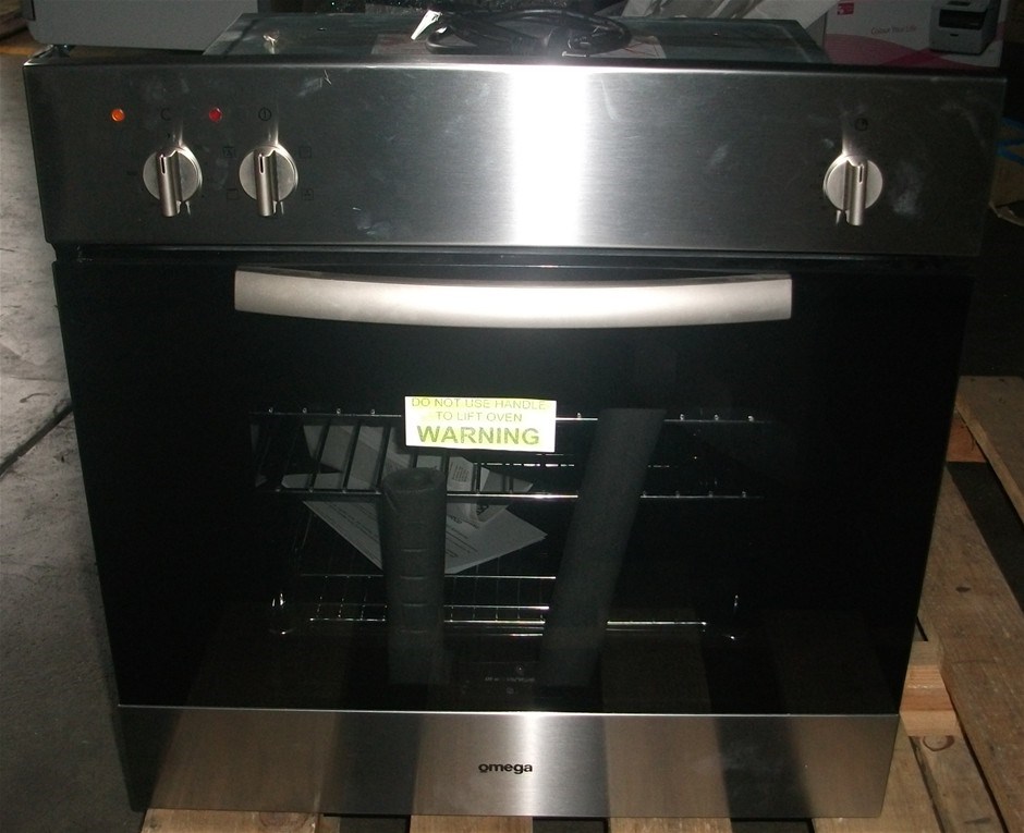Omega 60cm Semi Automatic 5 Function Single Oven Model OO651XB