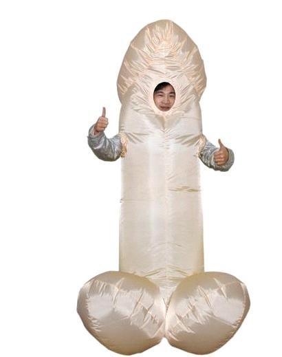 WILLY Fancy Dress Inflatable Suit -Fan O