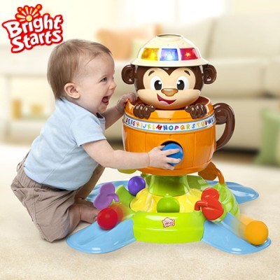 Bright Starts Hide 'n Spin Monkey