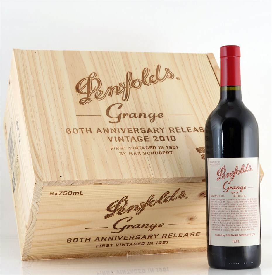 Penfolds `Bin 95` Grange 2010 (6 x 750mL