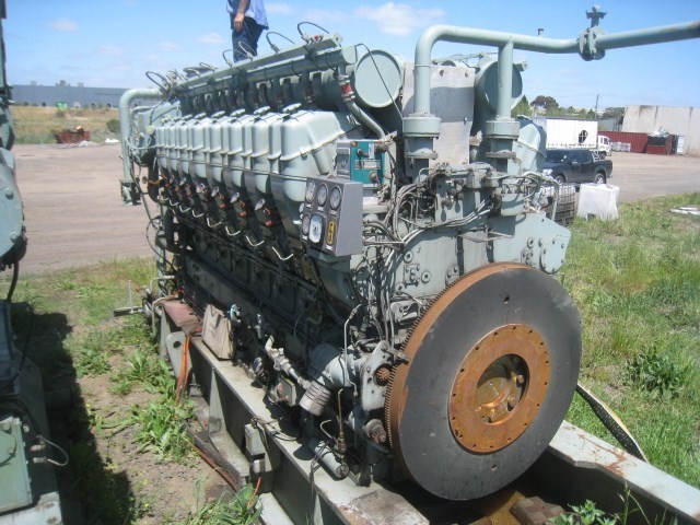 Ruston V16 Diesel Engine, Engine Type: 16RKC Auction (0002-3008376 ...