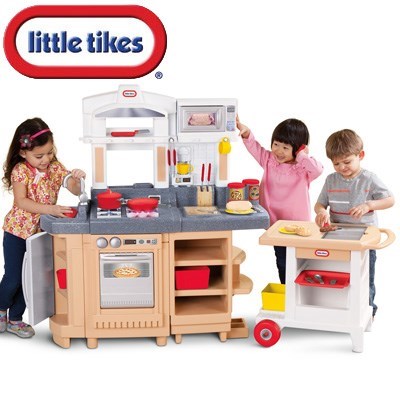 Little Tikes Cook Around Kitchen & Cart