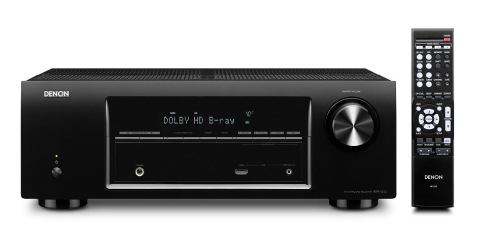 Denon AVR-1513 5.1CH AV Receiver (Black)
