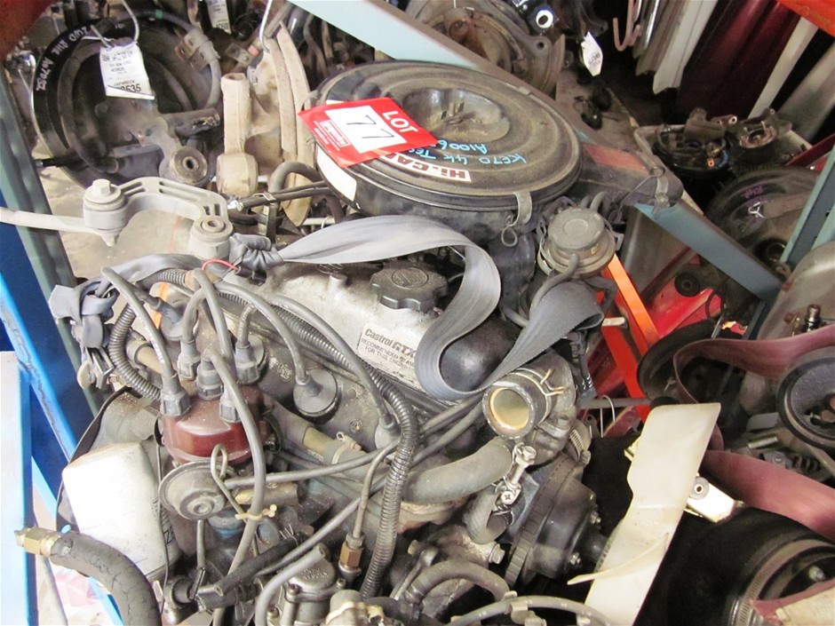 Toyota Corolla KE70 engine (tested ok) (Type A Asset) Auction (0077 ...