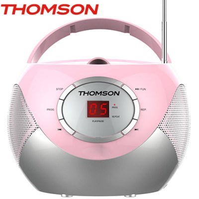 Thomson CD Boombox - Pink