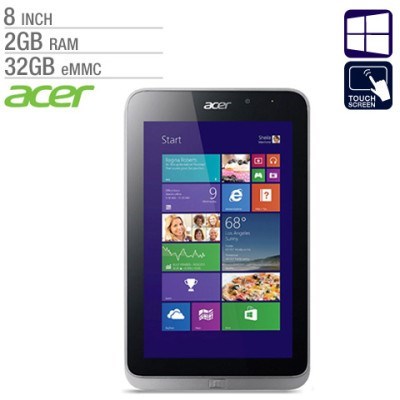 8'' Acer Iconia W4 Wi-Fi Tablet - Grey