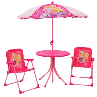 Buy Kids 4 Piece My Fab Patio Set Barbie Grays Australia