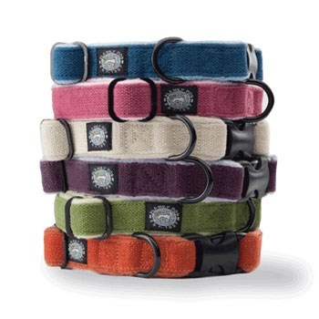 Planet Dog Hemp Collar Medium Orange