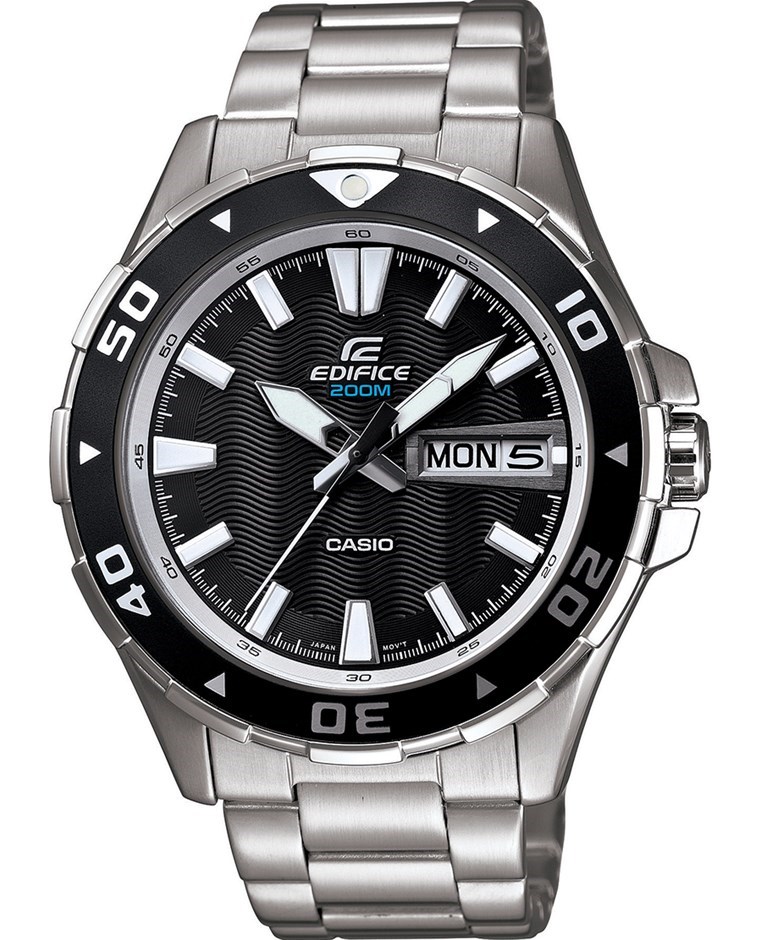 Casio watch with date and outlet day