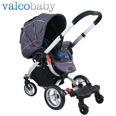 Buy Valco Baby Hitch Hiker CB Ride On Stand for Prams Grays