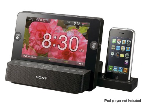Sony iPod and iPhone Dock Clock Radio. (