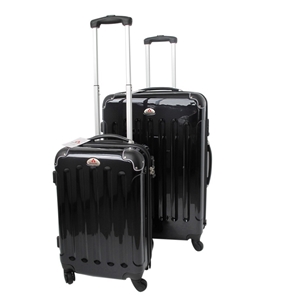 2pc Hard Shell Travel Bag Luggage Set -S