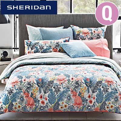 Sheridan Queen Quilt Cover Set - Etta