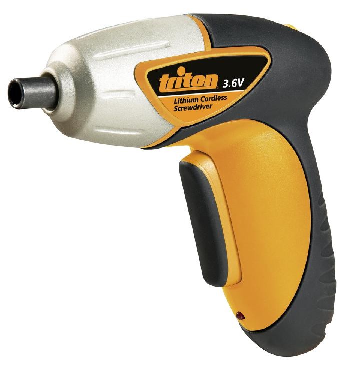 Triton 3.6V Lithium Ion Cordless Screwdr