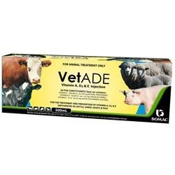 VETADE Vitamin A, D & E injection 500ml
