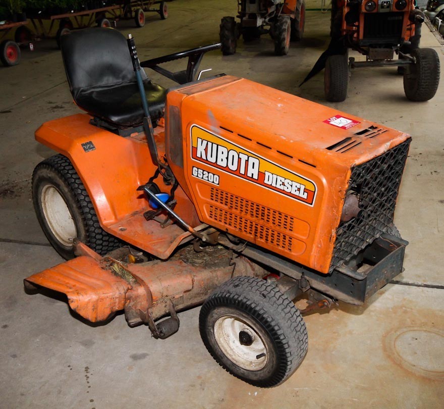 Ride on Mower, Kubota Model 5200,