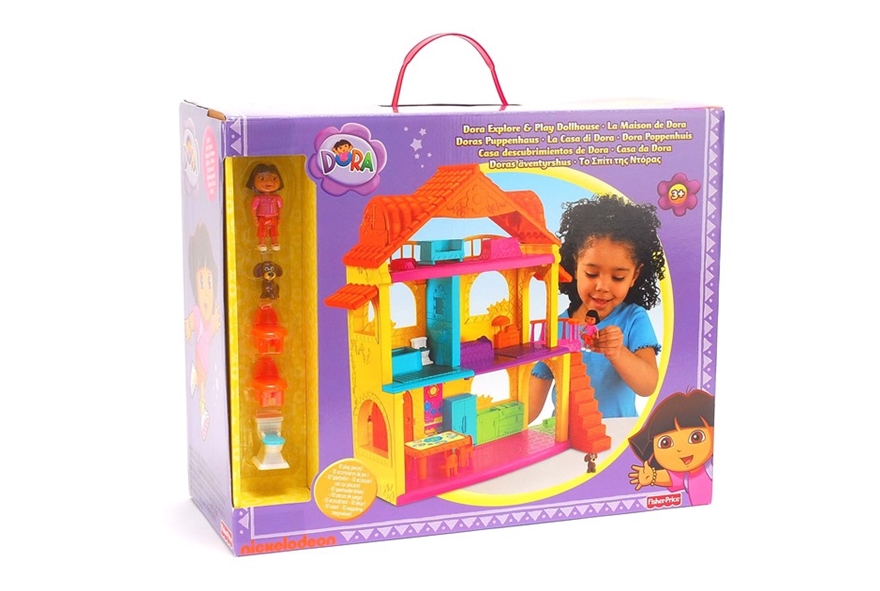 reservering zuur Snelkoppelingen Buy Dora Explorer & Play Dollhouse | Grays Australia